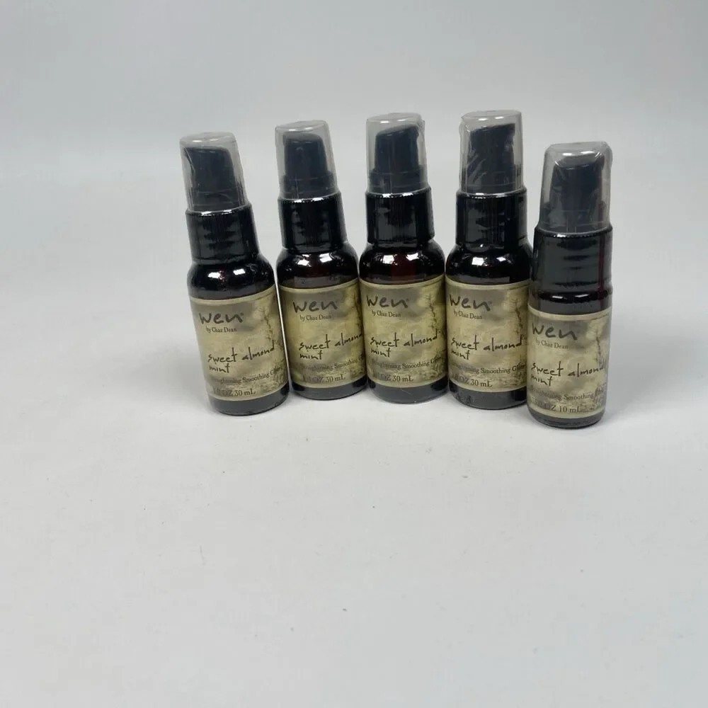 Wen By Chaz Dean Sweet Almond Mint Straightening Smoothing Gloss 1 Fl Oz Sealed
